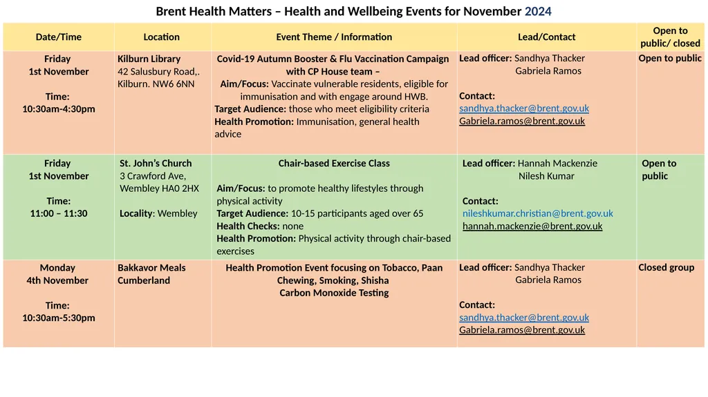 Brent Health Matters / Public Health / NHS Health - slide 3 of 14