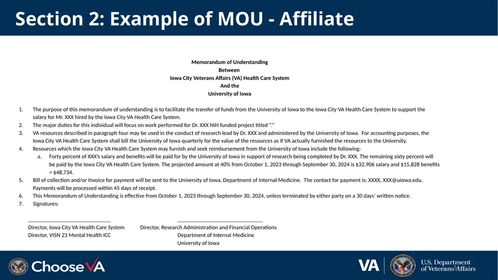 The Reimbursable Process in Research 1 December - slide 16 of 36