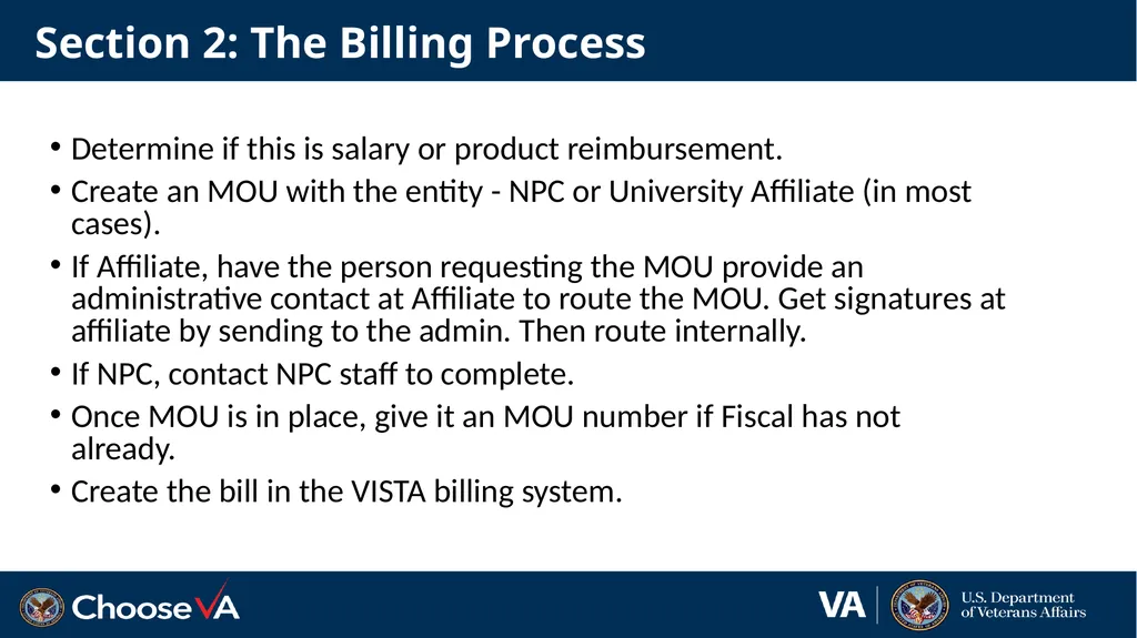 The Reimbursable Process in Research 1 December - slide 14 of 36