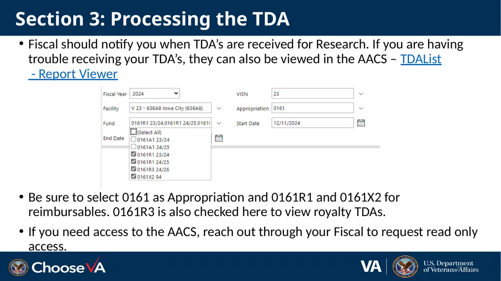 The Reimbursable Process in Research 1 December - slide 27 of 36