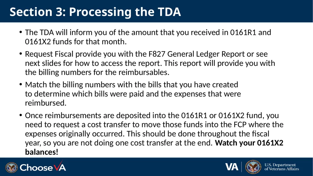 The Reimbursable Process in Research 1 December - slide 29 of 36