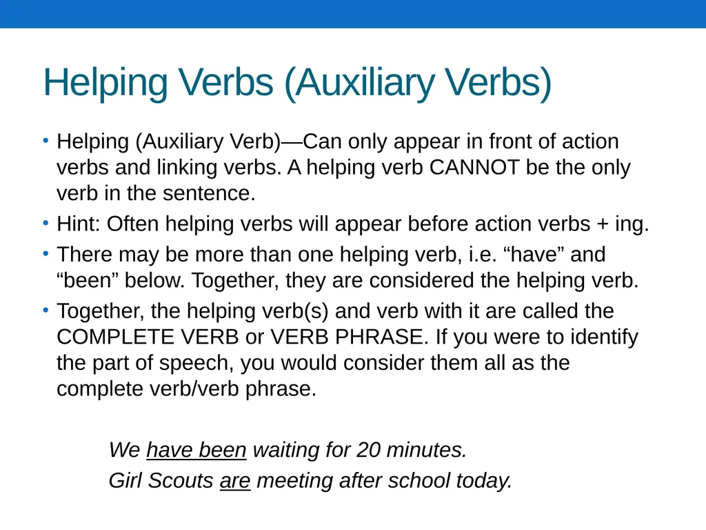 Verb Notes Verb Notes—Have your spiral open to the - slide 14 of 19