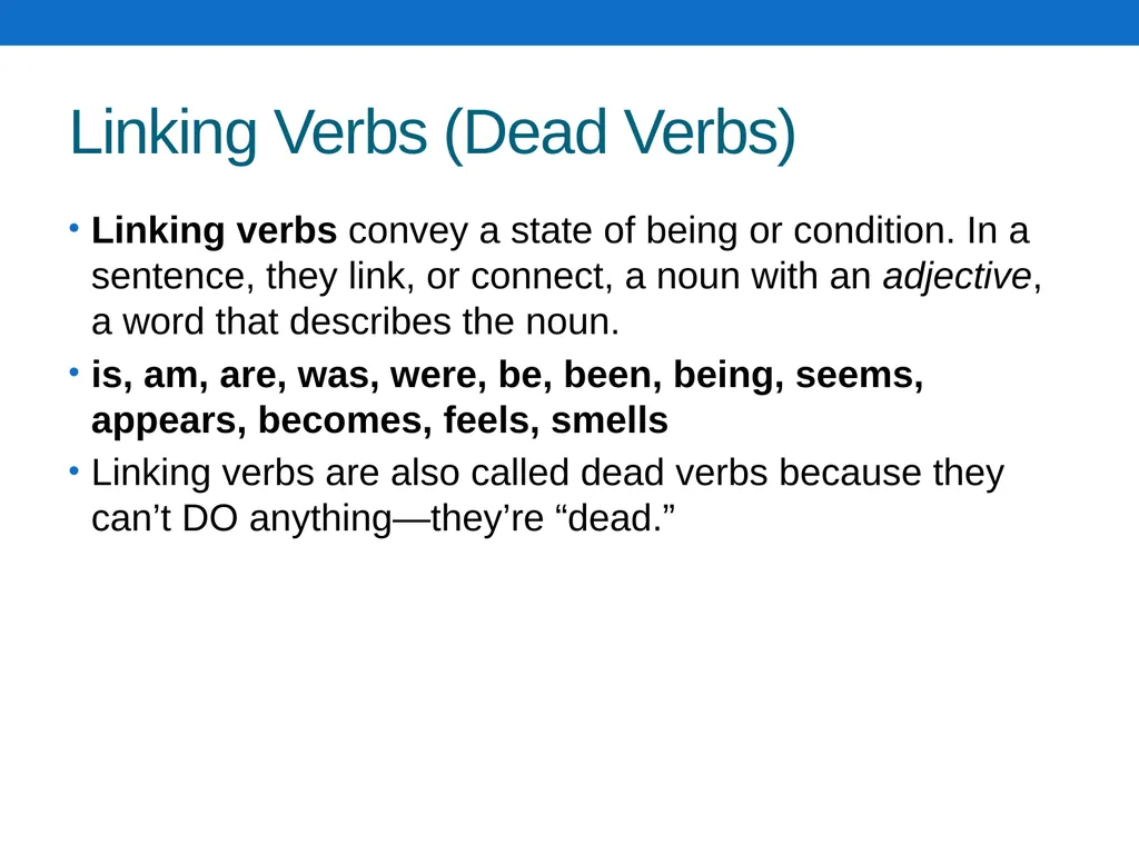 Verb Notes Verb Notes—Have your spiral open to the - slide 6 of 19