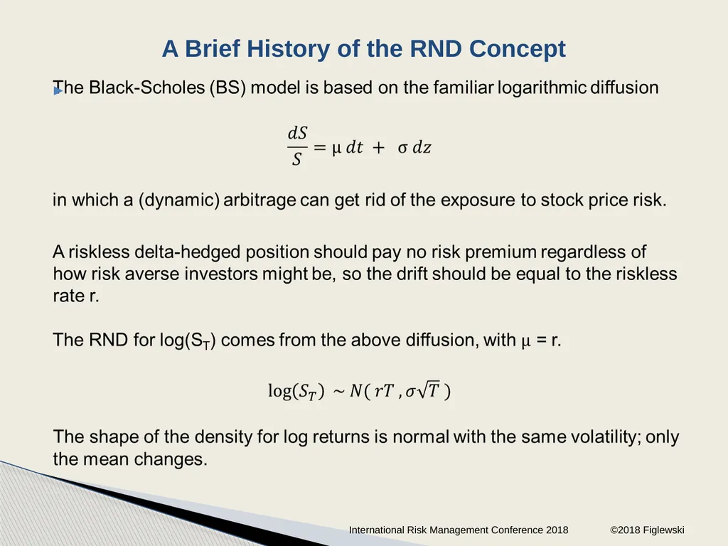Risk Neutral Densities: A Review Stephen - slide 7 of 32