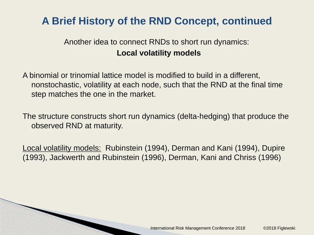 Risk Neutral Densities: A Review Stephen - slide 10 of 32