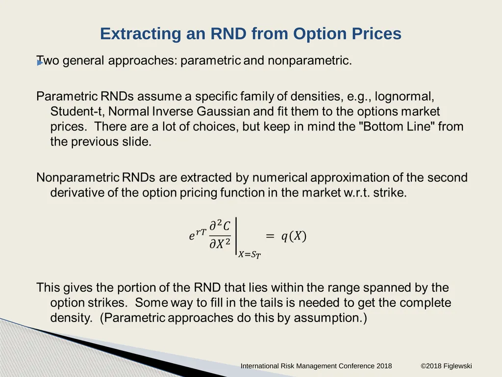Risk Neutral Densities: A Review Stephen - slide 16 of 32