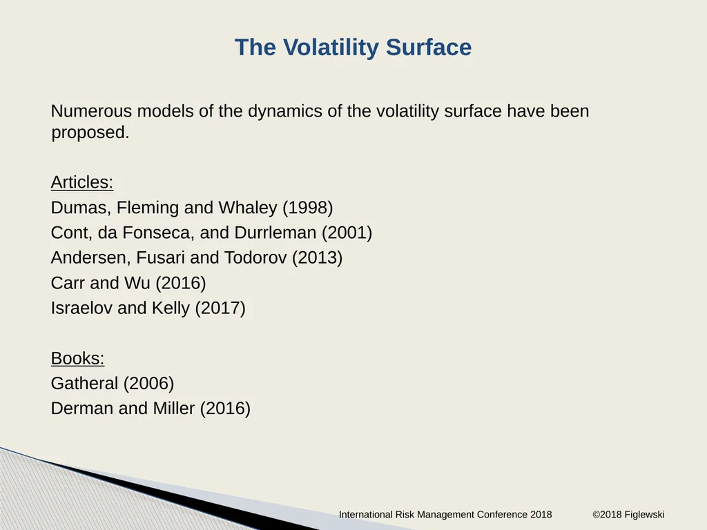Risk Neutral Densities: A Review Stephen - slide 23 of 32