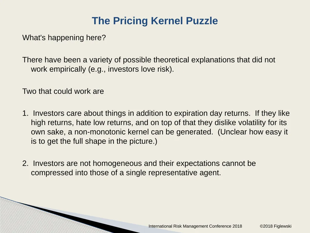 Risk Neutral Densities: A Review Stephen - slide 27 of 32