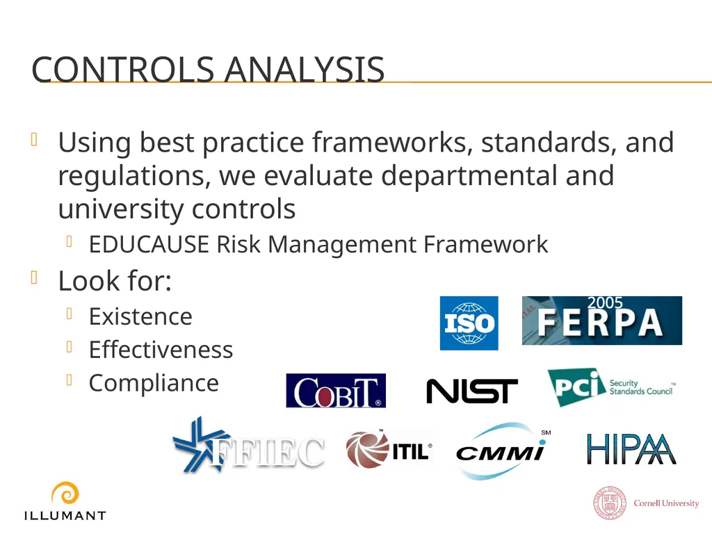Information SECURITY Risk Assessment Turning - slide 13 of 17