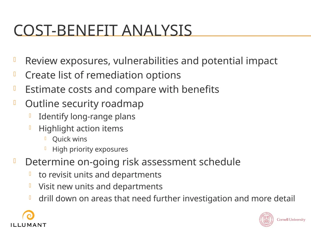 Information SECURITY Risk Assessment Turning - slide 17 of 17