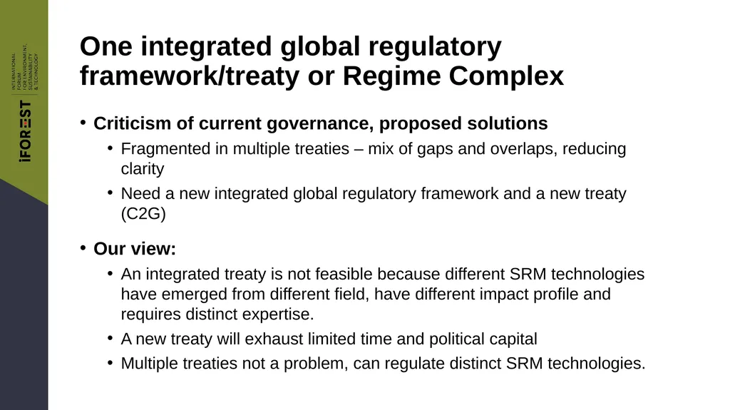 Side Event 35th Meeting of the Parties to the - slide 13 of 26