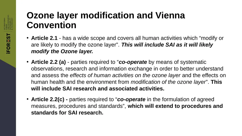 Side Event 35th Meeting of the Parties to the - slide 10 of 26