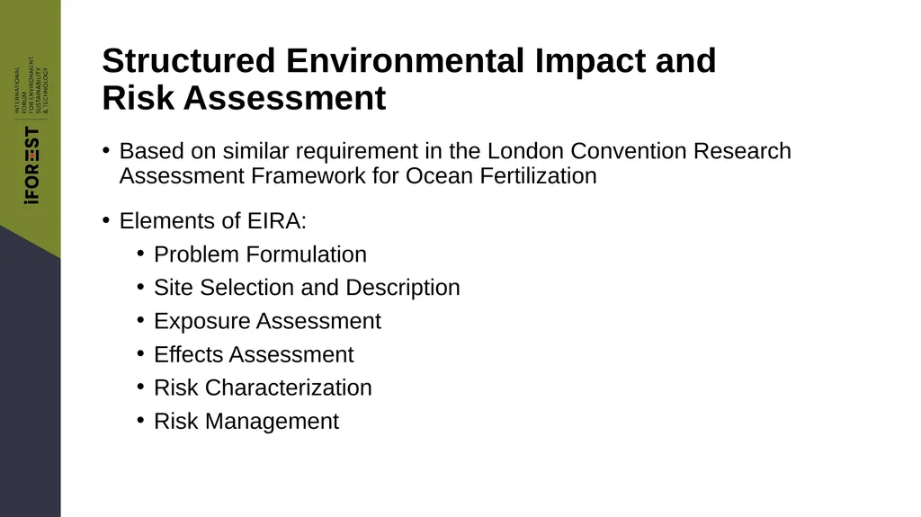 Side Event 35th Meeting of the Parties to the - slide 19 of 26