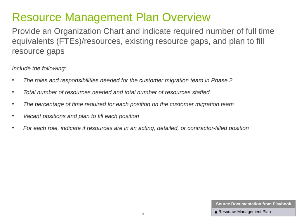 Phase 1 Progress Review Discussion Template GSA, - slide 9 of 19