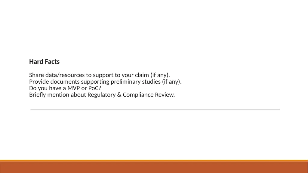 Proposal Title Proposed by (Name / Startup) - slide 3 of 8