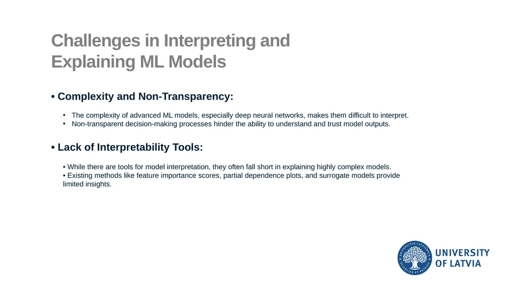 Analyzing the decision making of machine learning - slide 6 of 17