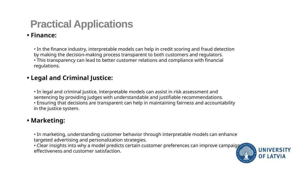 Analyzing the decision making of machine learning - slide 14 of 17