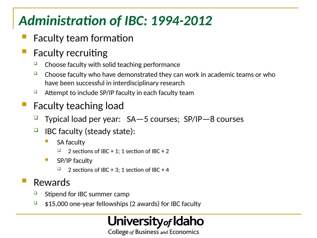 The Evolution of an Innovative Undergraduate - slide 11 of 22