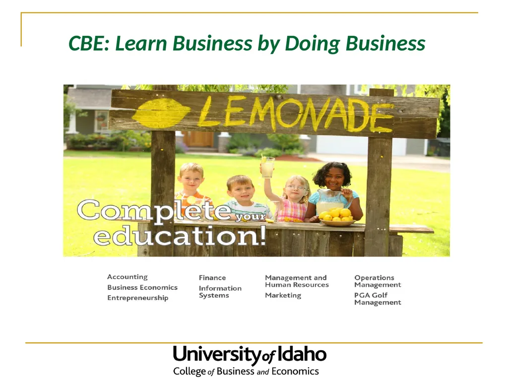 The Evolution of an Innovative Undergraduate - slide 19 of 22