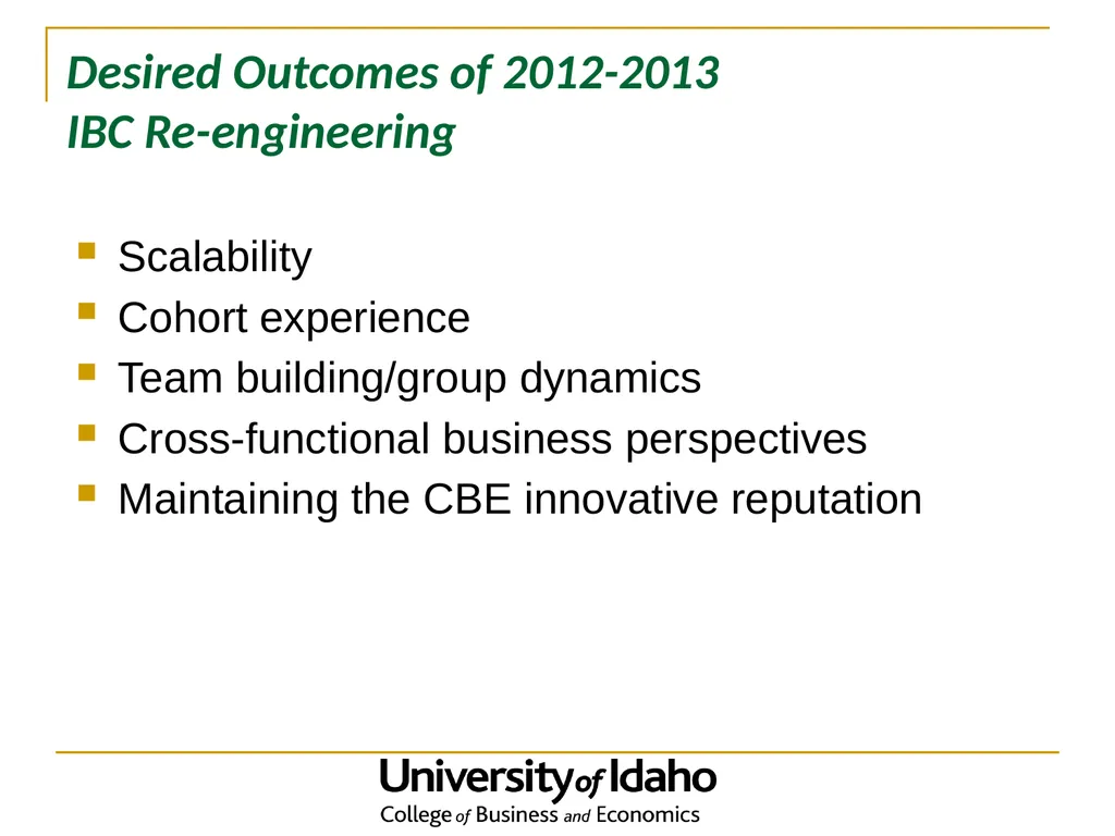 The Evolution of an Innovative Undergraduate - slide 16 of 22