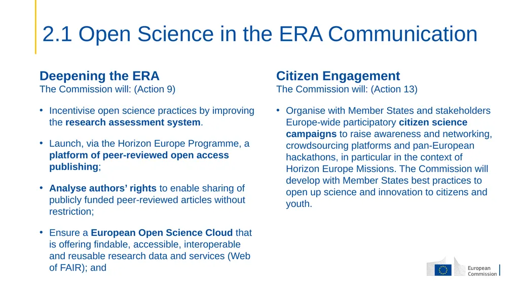 Open Science the new “modus operandi” for research - slide 4 of 14
