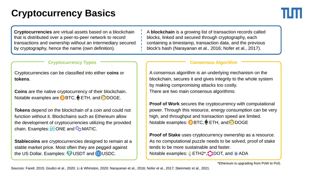 Cryptocurrencies as Payment: An Overview and - slide 9 of 23