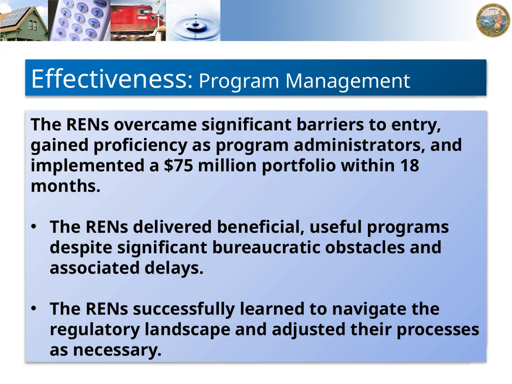 Regional Energy Networks Value & Effectiveness - slide 16 of 30