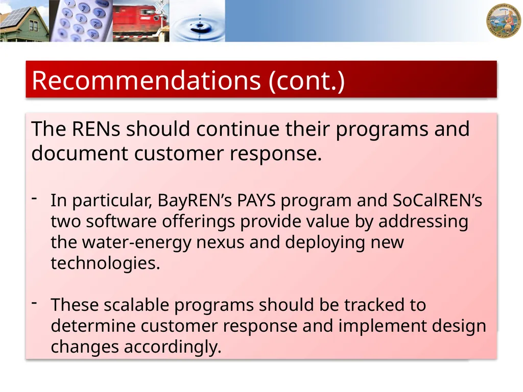 Regional Energy Networks Value & Effectiveness - slide 20 of 30