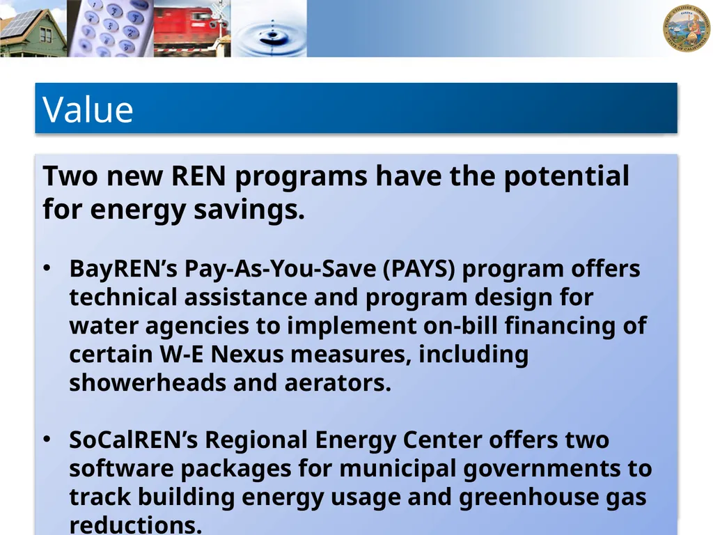 Regional Energy Networks Value & Effectiveness - slide 13 of 30