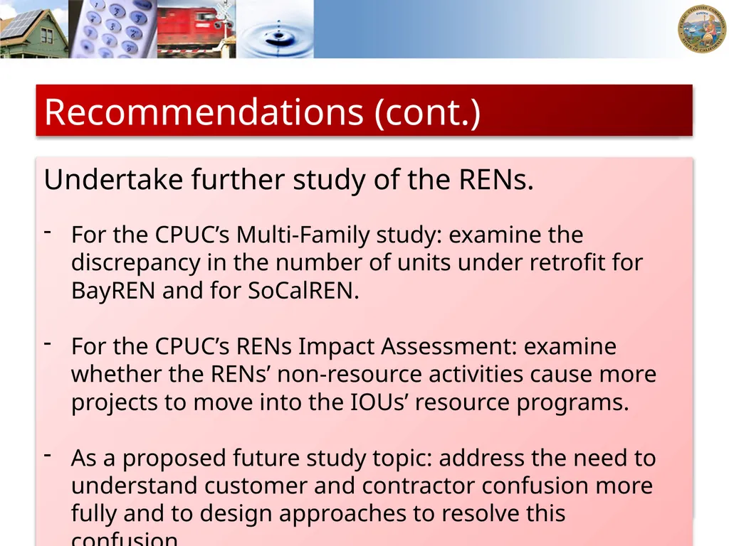Regional Energy Networks Value & Effectiveness - slide 25 of 30