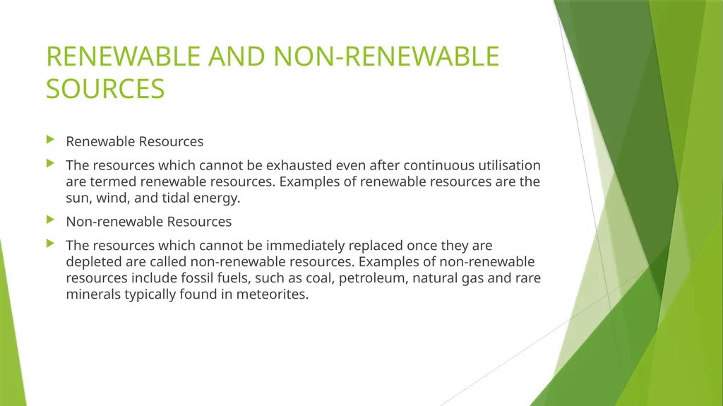 BASIC CONCEPTS ON RENEWABLE SOURCES & - slide 3 of 16