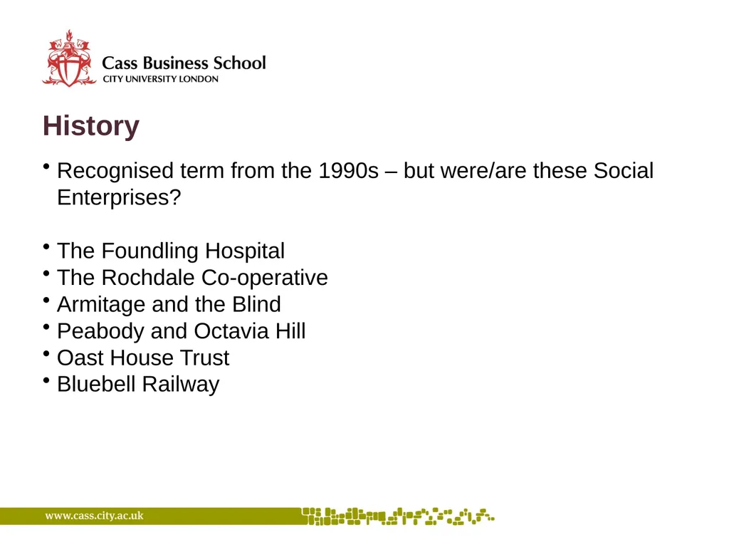 A critical perspective on Social Enterprise New - slide 7 of 15