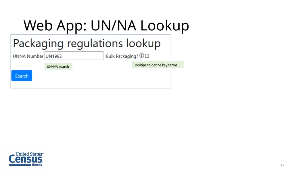 Parsing the Code of Federal Regulations for the - slide 17 of 22
