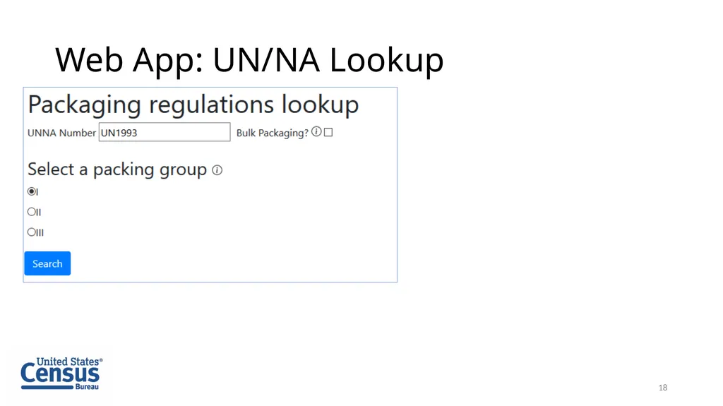 Parsing the Code of Federal Regulations for the - slide 18 of 22