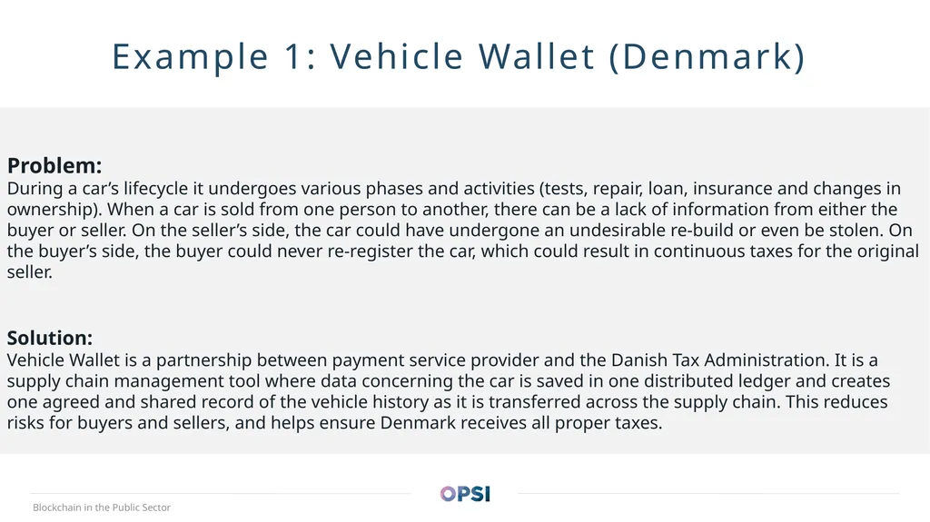 opsi@oecd.org oecd-opsi.org @OPSIgov Blockchain - slide 22 of 26