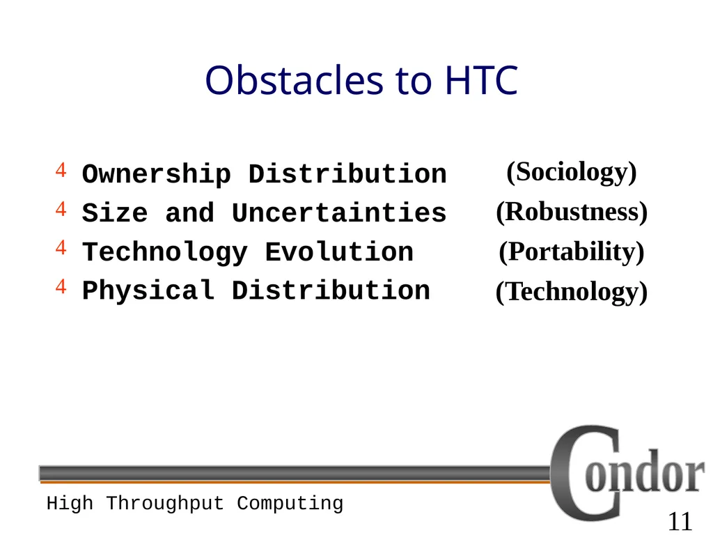 Welcome to HTCondor Week #15 (year #30 for our - slide 11 of 19