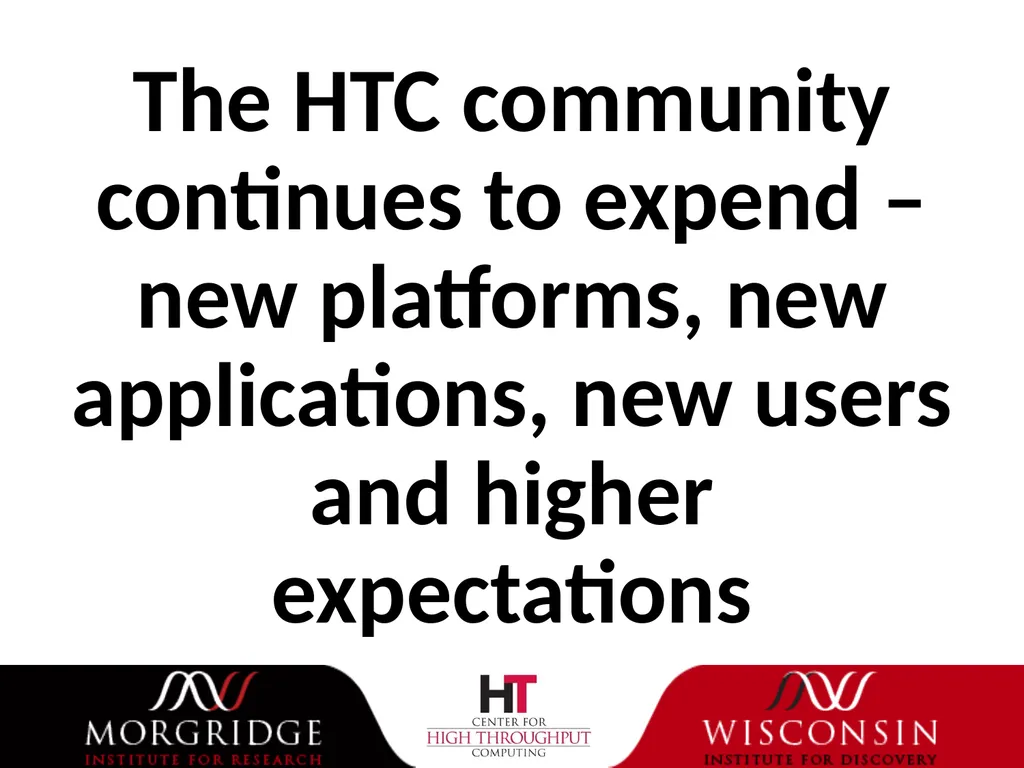 Welcome to HTCondor Week #15 (year #30 for our - slide 3 of 19