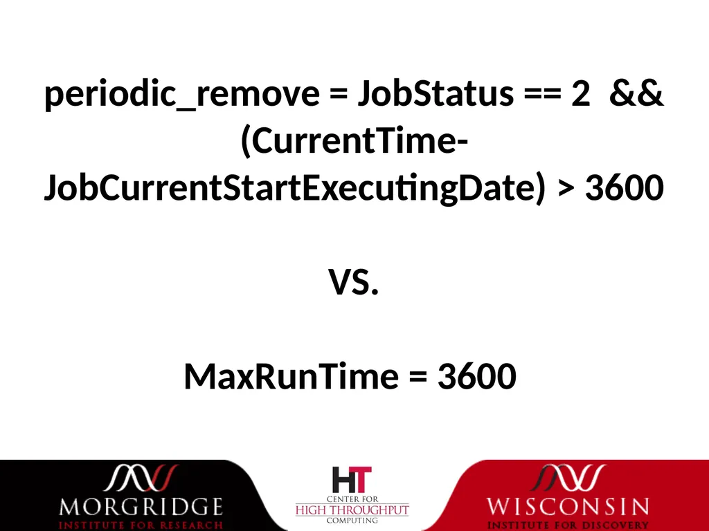 Welcome to HTCondor Week #15 (year #30 for our - slide 17 of 19