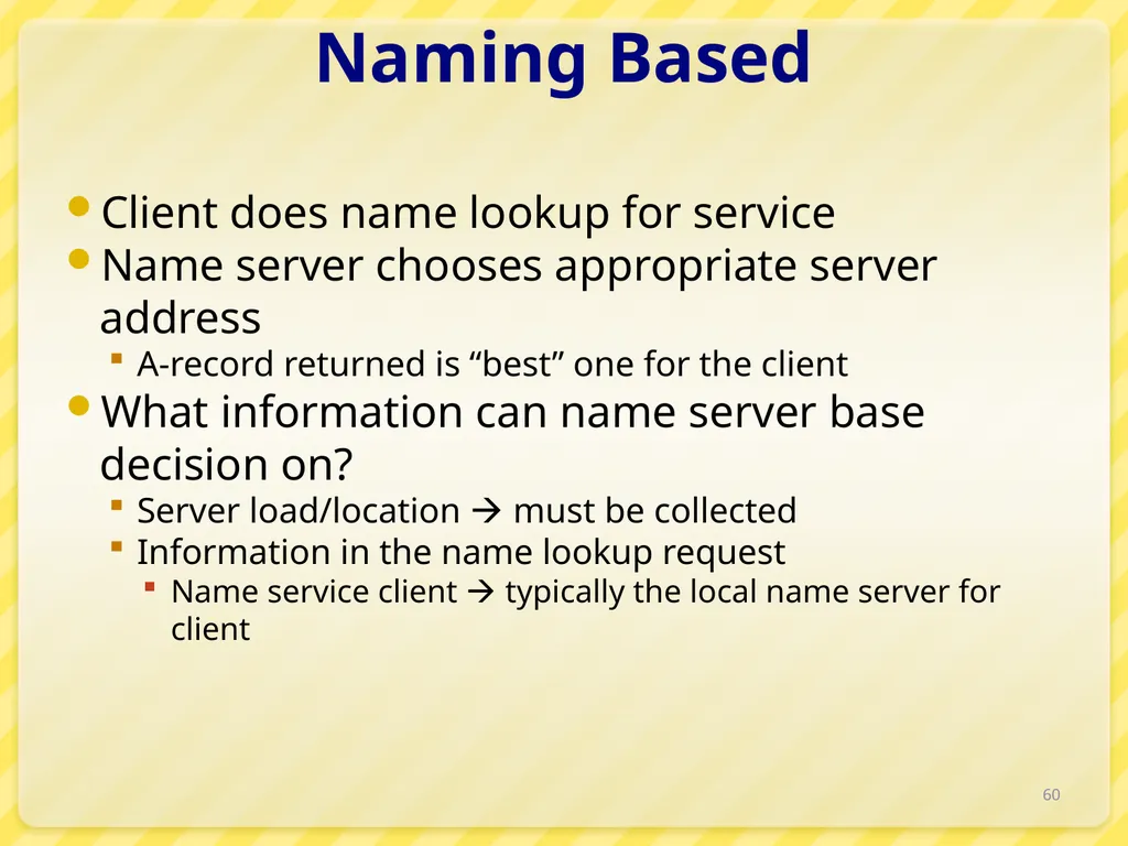 15-446 Distributed Systems Spring 2009 L-6 Naming - slide 42 of 48