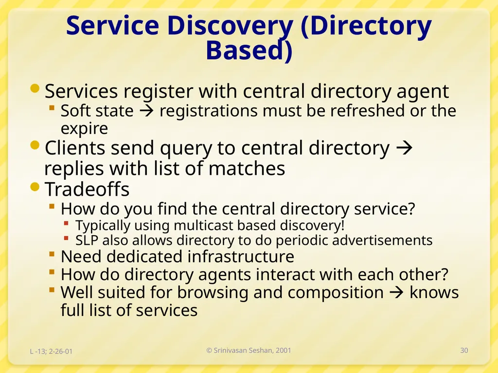 15-446 Distributed Systems Spring 2009 L-6 Naming - slide 30 of 48
