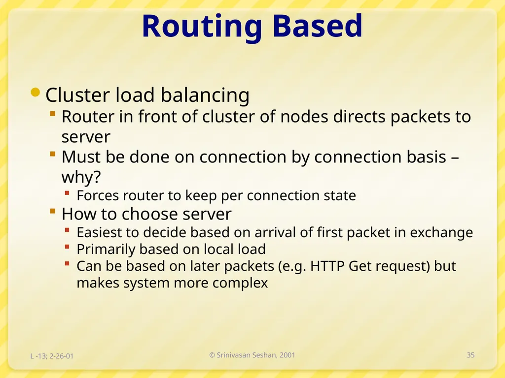 15-446 Distributed Systems Spring 2009 L-6 Naming - slide 35 of 48