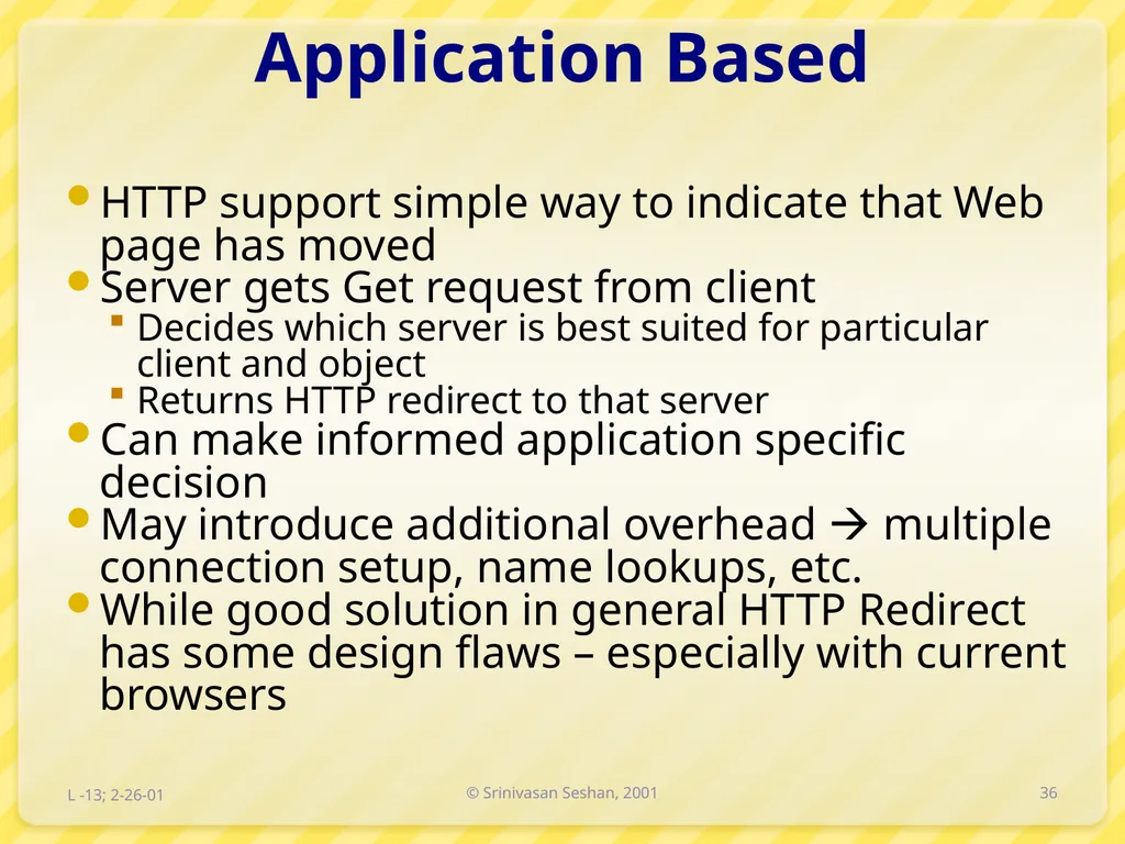 15-446 Distributed Systems Spring 2009 L-6 Naming - slide 36 of 48
