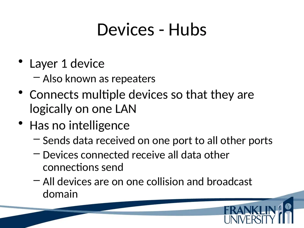 ITEC 275 Computer Networks – Switching, Routing, - slide 40 of 52