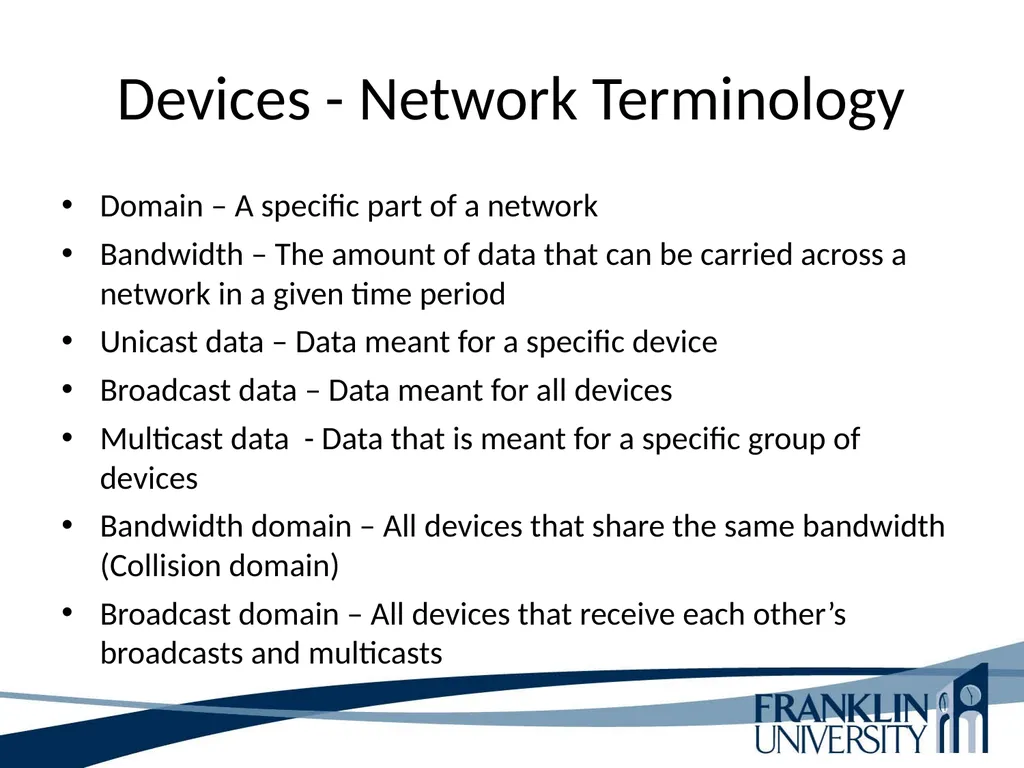 ITEC 275 Computer Networks – Switching, Routing, - slide 39 of 52