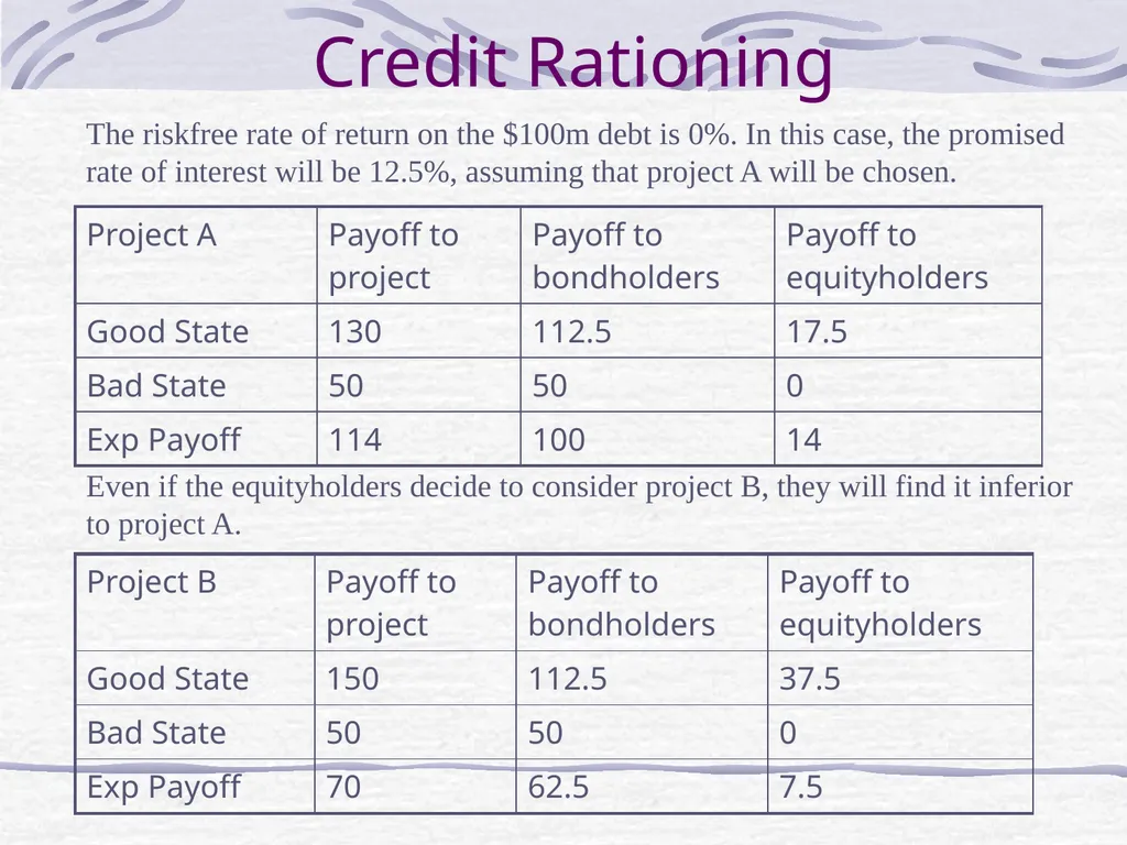 Capital Structure and Stockholder Incentives P.V. - slide 16 of 37