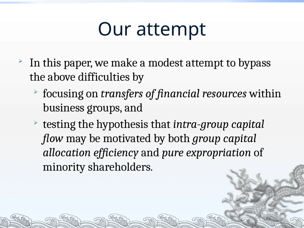 Revisiting the Bright and Dark Sides of Capital - slide 8 of 35