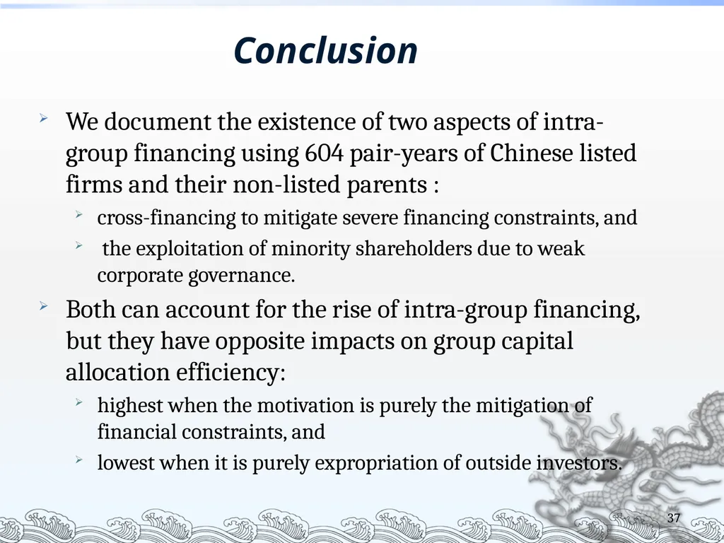 Revisiting the Bright and Dark Sides of Capital - slide 34 of 35