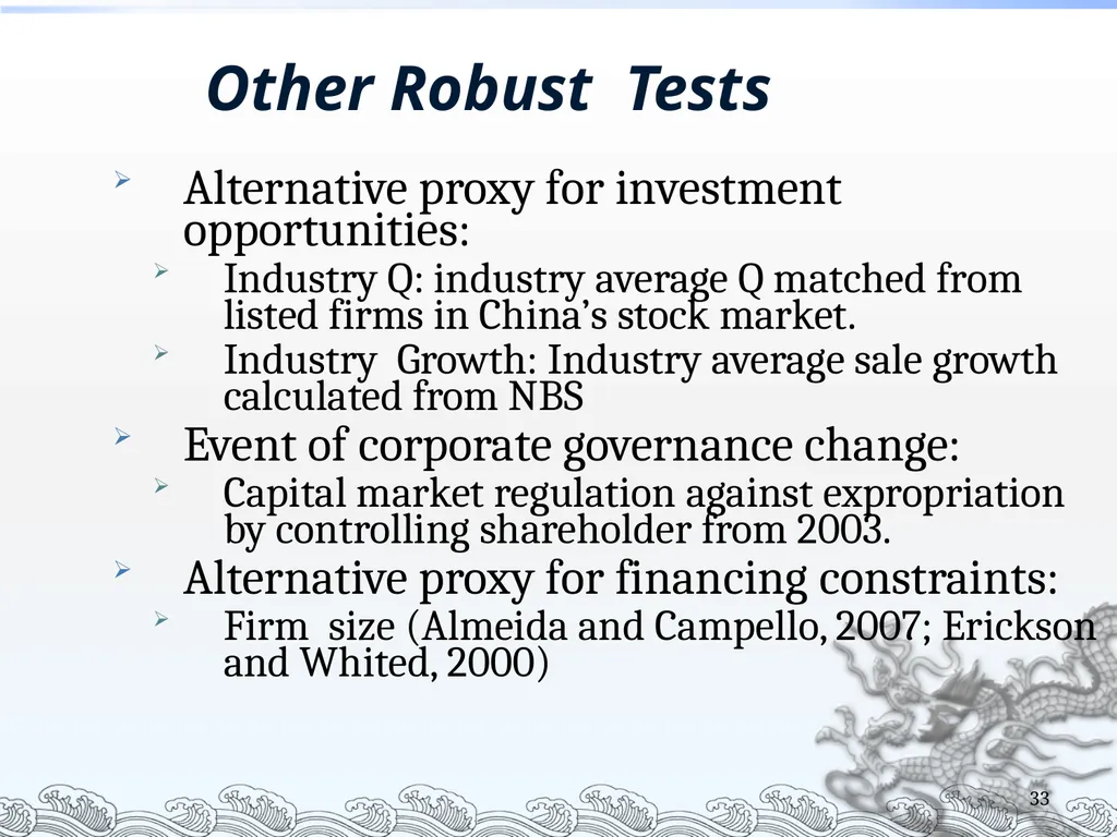Revisiting the Bright and Dark Sides of Capital - slide 30 of 35
