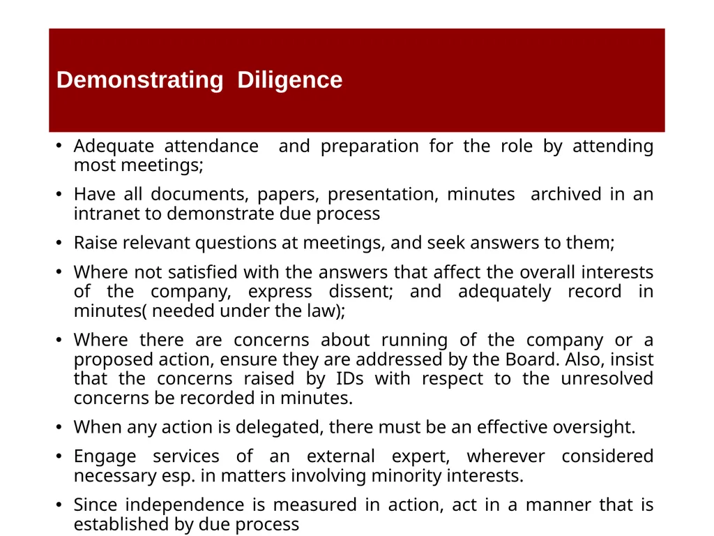Independent Directors: Functions, Responsibilities - slide 12 of 37