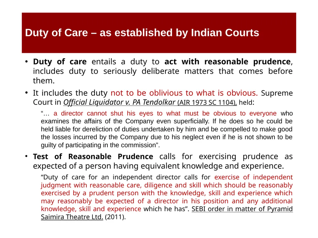 Independent Directors: Functions, Responsibilities - slide 9 of 37